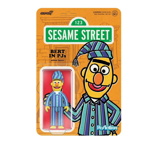 Sesame Street Reaction Action Figure Wave 6 - Bert (PJs)