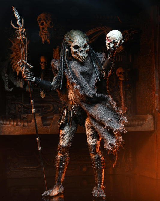 Predator 2 Ultimate 7 Inch Scale Deluxe Action Figure - Predator Shaman