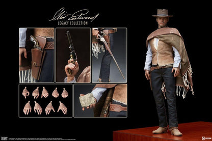 *PRE-ORDER The Man With No Name - The Good The Bad & The Ugly Sideshow Collectibles 1/6 Scale Action Figure (Re-Run)