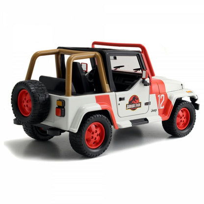 Jurassic Park - Jeep Wrangler 1:24 Scale Jada Hollywood Rides Die Cast Vehicle