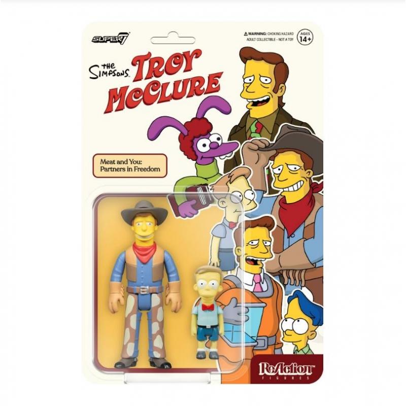 The Simpsons ReAction Action Figure Wave 2 - Troy Mcclure (Cowboy)