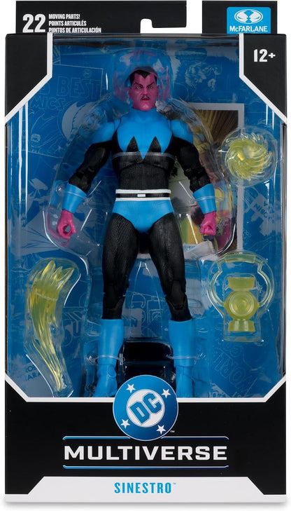 DC Multiverse 7 Inch Scale Action Figure - Sinestro (Classic Uniform)