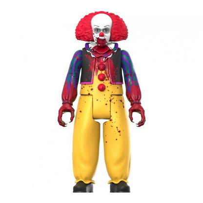IT PENNYWISE MONSTER (Blood Splatter) Wave 2 REACTION ACTION FIGURE