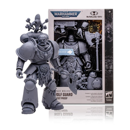 Warhammer 40,000 7 Inch Scale Action Figure - Space Wolves Wolf Guard (Artist Proof)