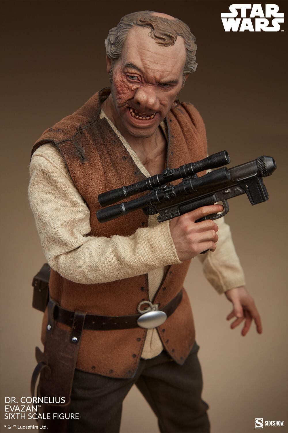 Dr Cornelius Evazan - Star Wars: A New Hope Sideshow Collectibles 1/6 Scale Action Figure (Re-Run)