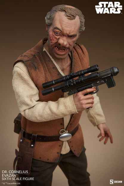 Dr Cornelius Evazan - Star Wars: A New Hope Sideshow Collectibles 1/6 Scale Action Figure (Re-Run)