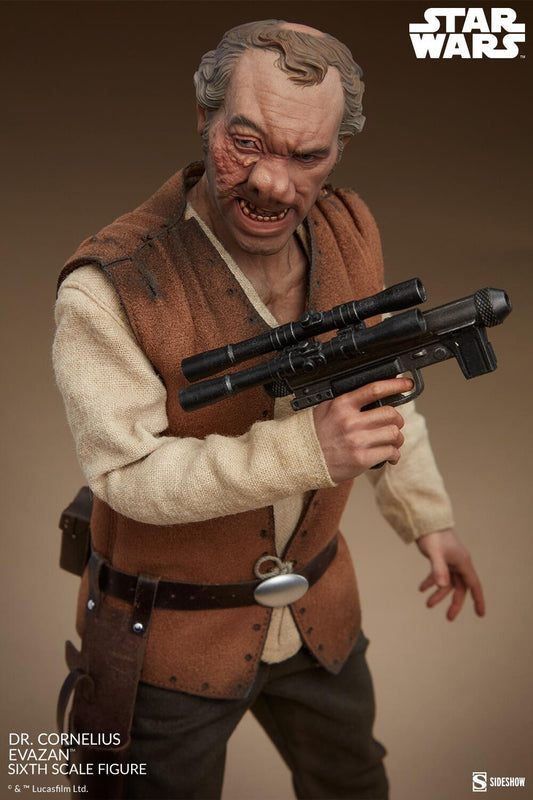 Dr Cornelius Evazan - Star Wars: A New Hope Sideshow Collectibles 1/6 Scale Action Figure (Re-Run)