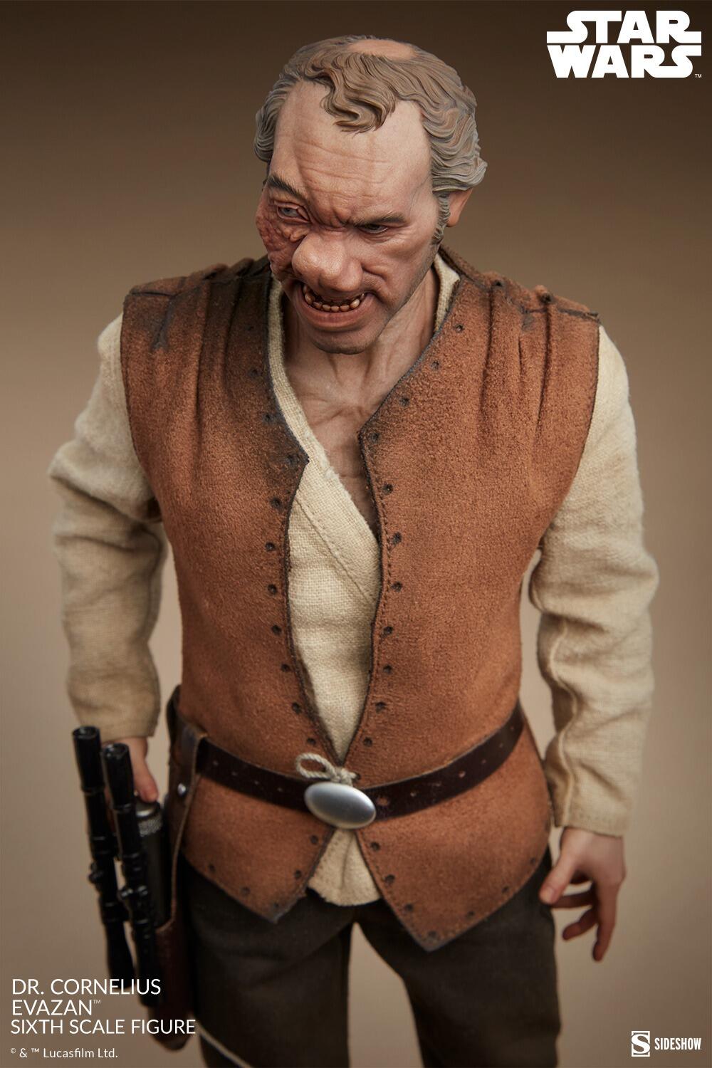 Dr Cornelius Evazan - Star Wars: A New Hope Sideshow Collectibles 1/6 Scale Action Figure (Re-Run)