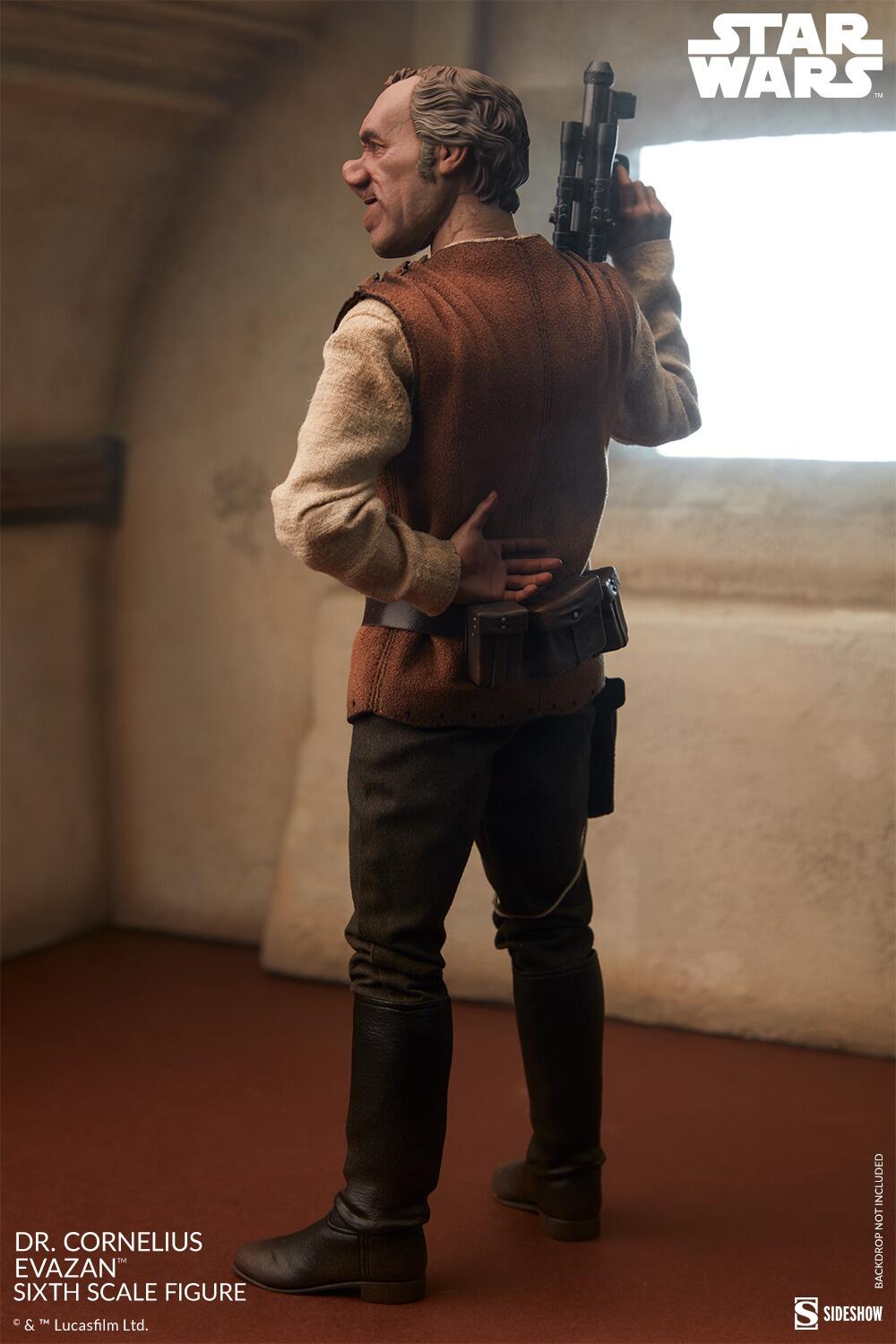 Dr Cornelius Evazan - Star Wars: A New Hope Sideshow Collectibles 1/6 Scale Action Figure (Re-Run)
