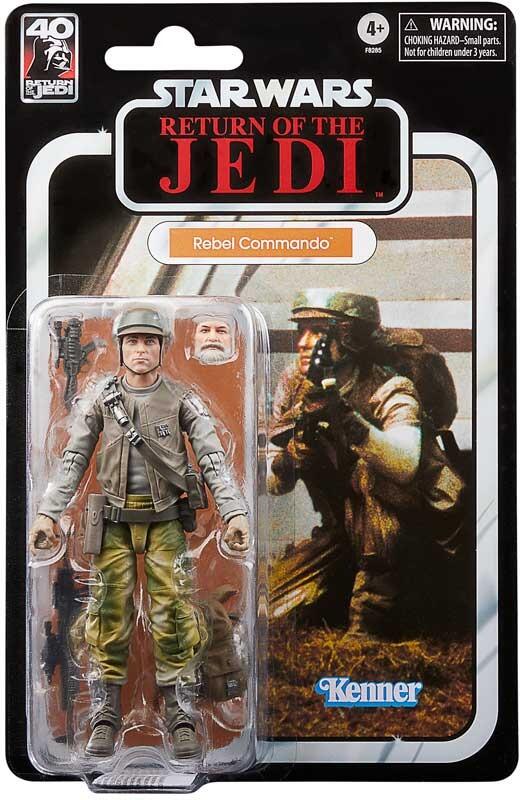 Star Wars Black Series ROTJ 40th Anniversary Deluxe 6 Inch Action Figure - Endor Rebel Commando