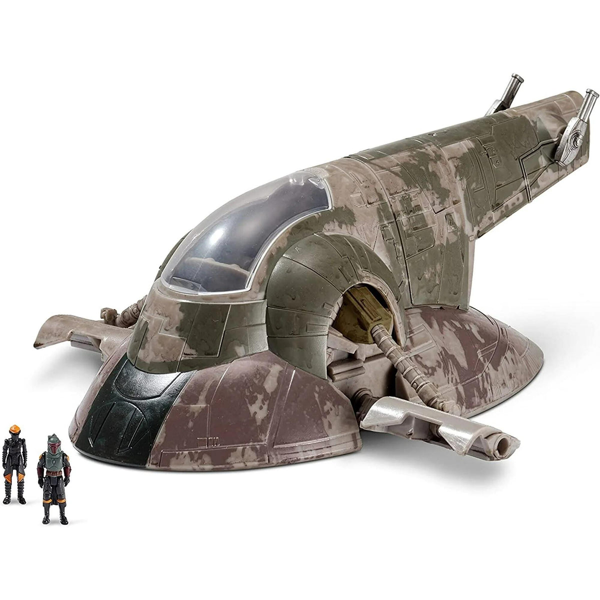 Star Wars Micro Galaxy Squadron 8 Inch Deluxe Vehicle Series 1 - Boba Fett & Starship