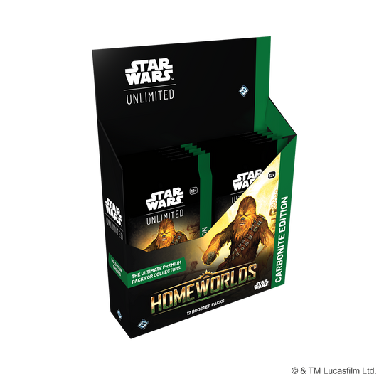 *PRE-ORDER Star Wars: Unlimited Homeworlds Trading Card Game - Carbonite Booster Pack