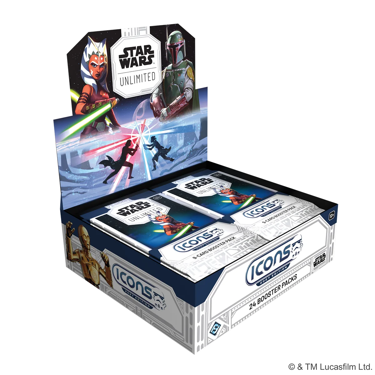 *PRE-ORDER Star Wars: Unlimited Icons Trading Card Game - Booster Pack