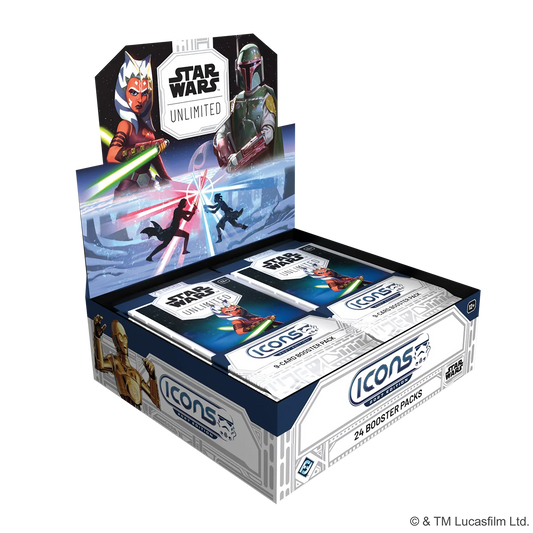 *PRE-ORDER Star Wars: Unlimited Icons Trading Card Game - Booster Pack