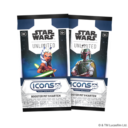 *PRE-ORDER Star Wars: Unlimited Icons Trading Card Game - Booster Pack