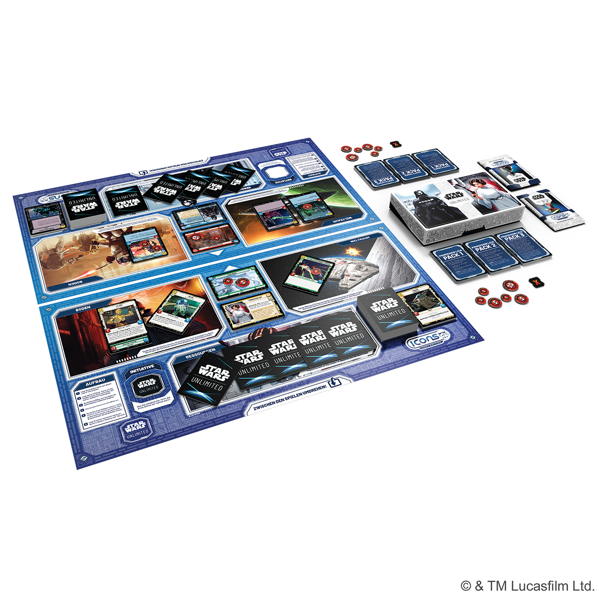 *PRE-ORDER Star Wars: Unlimited Icons Trading Card Game - Starter Set