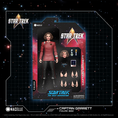 Star Trek Action Figure Wave 1 - Captain Garrett