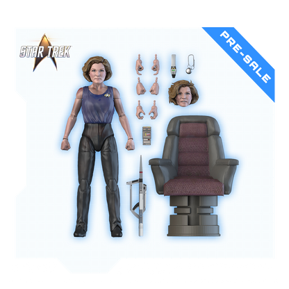 *PRE-ORDER Star Trek Action Figure Wave 2 - Captain Kathryn Janeway