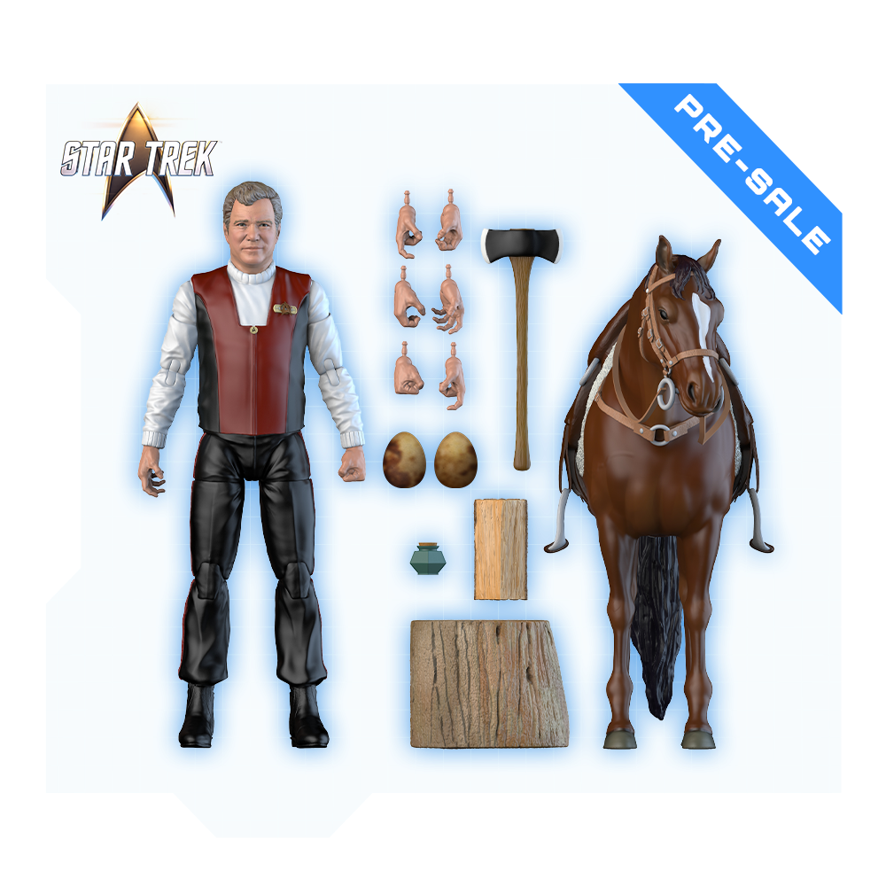 *PRE-ORDER Star Trek Action Figure Wave 2 - Captain James T. Kirk