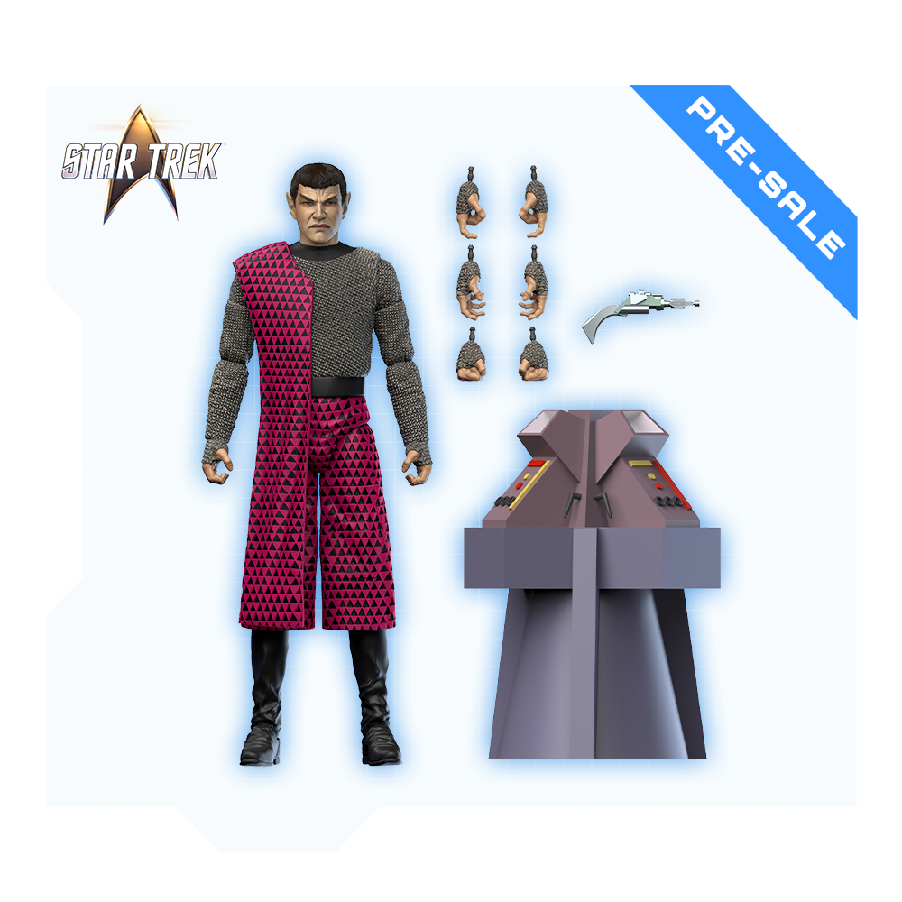 *PRE-ORDER Star Trek Action Figure Wave 2 - Romulan Commander