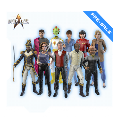 *PRE-ORDER Star Trek Action Figure Wave 2 - Set of 10