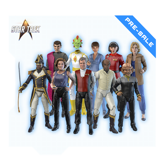 *PRE-ORDER Star Trek Action Figure Wave 2 - Set of 10