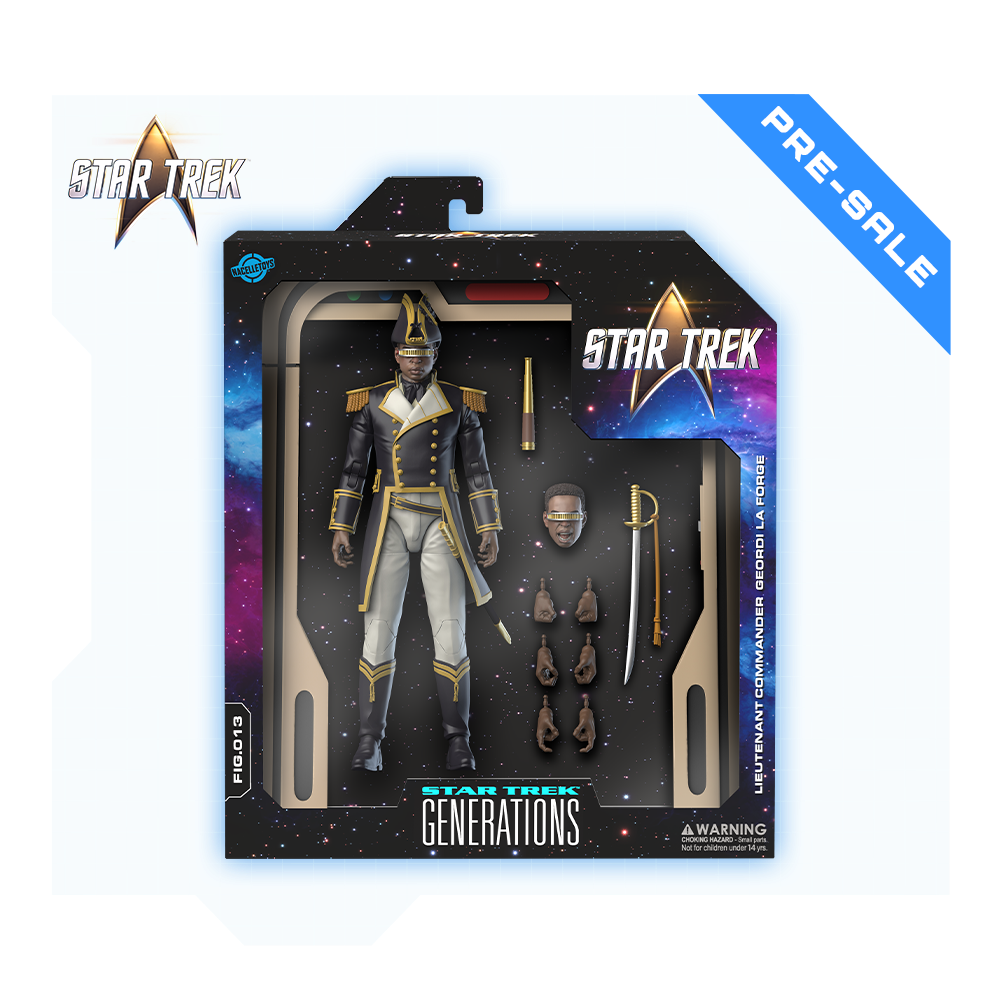 *PRE-ORDER Star Trek Action Figure Wave 2 - Lieutenant Commander Geordi La Forge