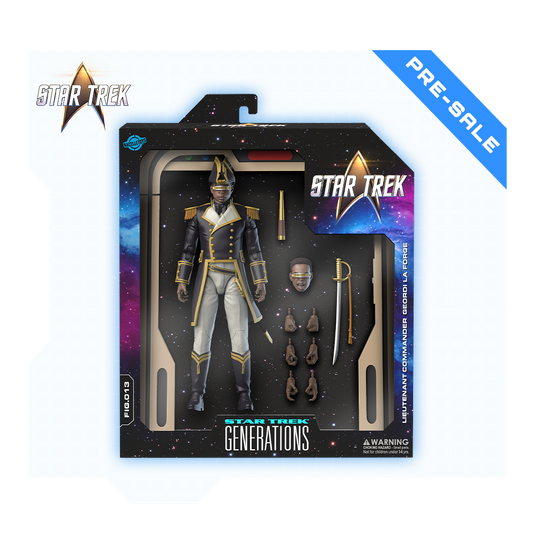 *PRE-ORDER Star Trek Action Figure Wave 2 - Lieutenant Commander Geordi La Forge