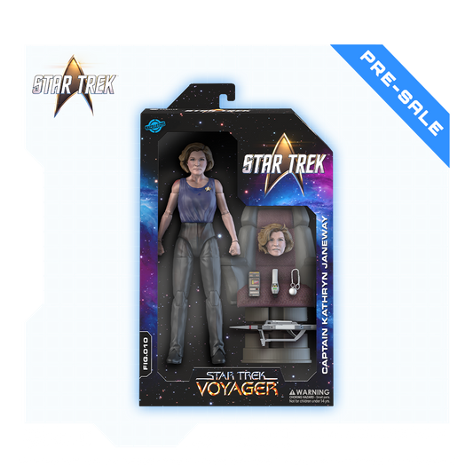 *PRE-ORDER Star Trek Action Figure Wave 2 - Captain Kathryn Janeway