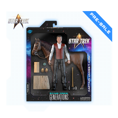 *PRE-ORDER Star Trek Action Figure Wave 2 - Captain James T. Kirk