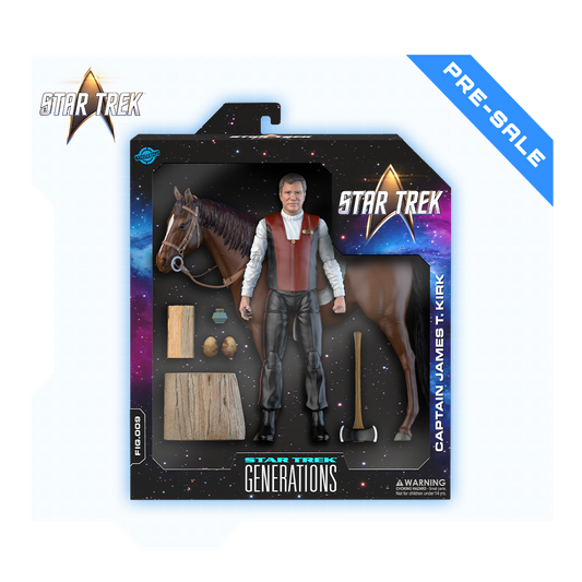 *PRE-ORDER Star Trek Action Figure Wave 2 - Captain James T. Kirk