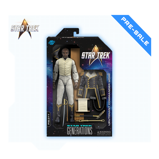 *PRE-ORDER Star Trek Action Figure Wave 2 - Lieutenant Commander Worf