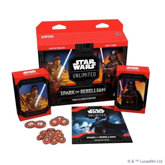 Star Wars: Unlimited Trading Card Game - Spark of the Rebellion 2 Player Starter Set