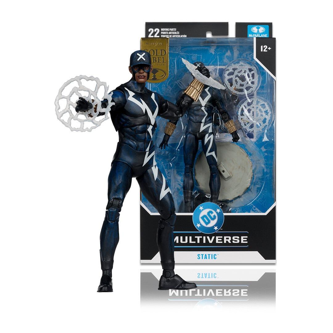 DC Multiverse 7 Inch Action Figure - Static Shock (Gold Label)