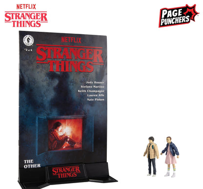 Stranger Things 3inch Action Figure w/ Comic 2-pack Wave 1 - Eleven & Mike Wheeler