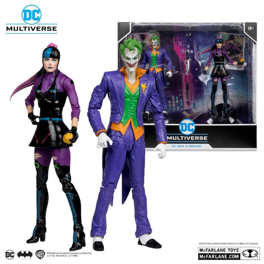 DC Multiverse 7 Inch Scale Action Figure 2 Pack - The Joker & Punchline