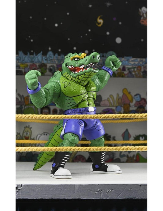 Teenage Mutant Ninja Turtles Stump Comic 7 Inch Ultimate Action Figure - Leatherhead (Archie Comics)