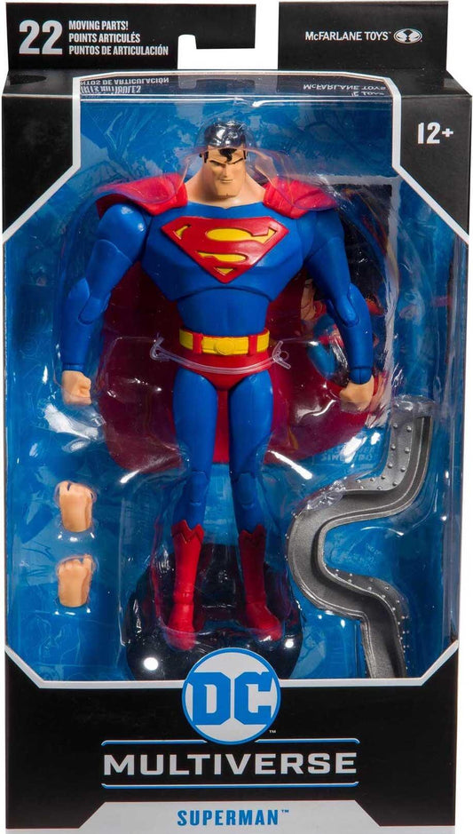 DC Multiverse Superman 7 Inch Action Figure Wave 1 - Animated Superman