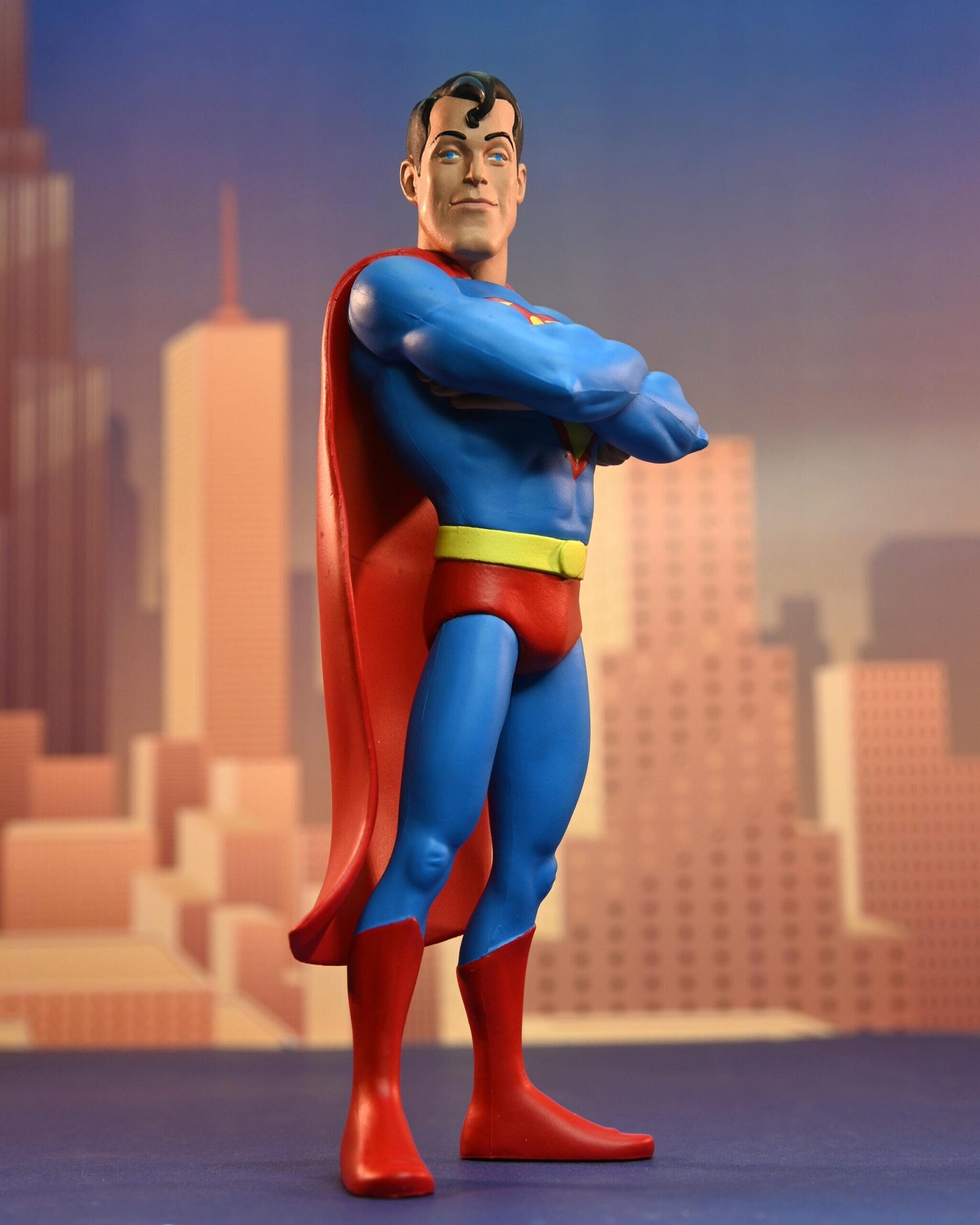 DC Comics Superman Toony Classics 6 Inch Scale Action Figure - Superman (Classic Comics)