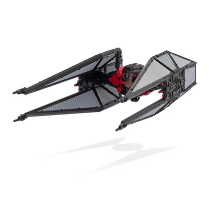Star Wars Micro Galaxy Squadron 3 Inch Vehicle Series 7 - Tie Whisper With Kylo Ren