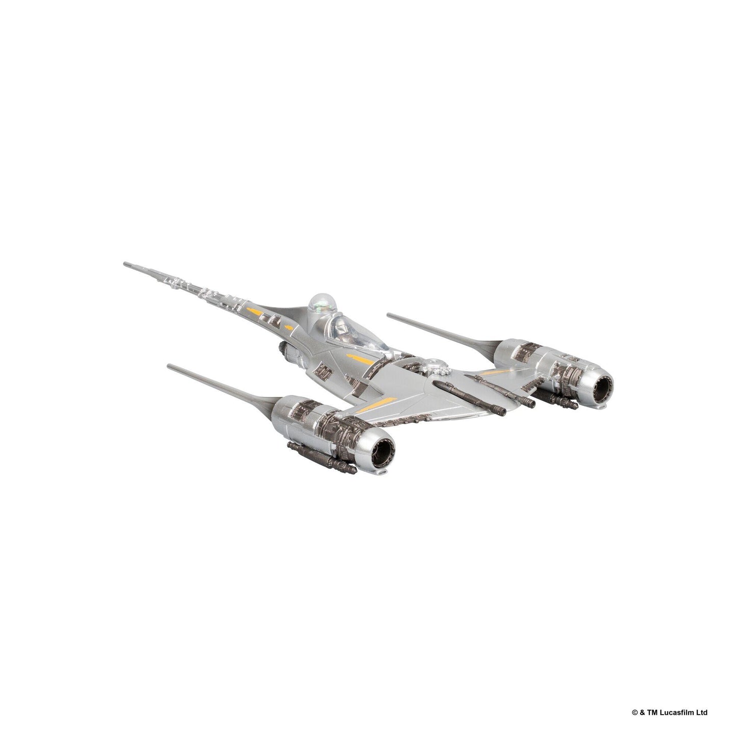 Star Wars Micro Galaxy Squadron 5 Inch Vehicle Series 11 - N-1 Starfighter With The Mandalorian (Armada Edition)