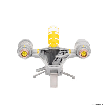 Star Wars Micro Galaxy Squadron 8 Inch Vehicle - Razorcrest W/ The Mandalorian & Grogu