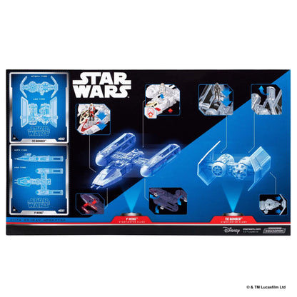 Star Wars Micro Galaxy Squadron Deluxe Vehicle 2 Pack - Y-Wing Vs Imperial Tie Bomber