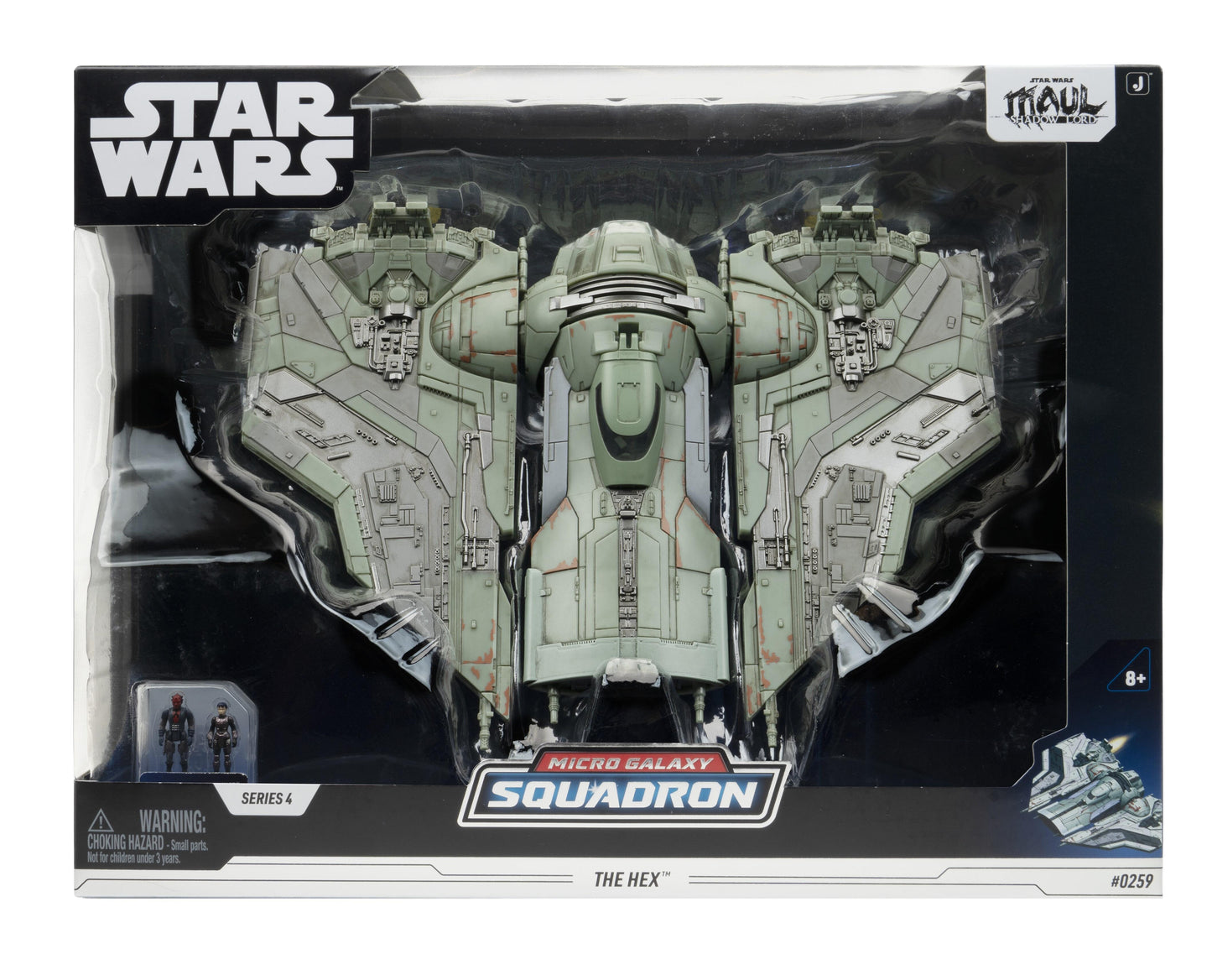 *PRE-ORDER Star Wars Micro Galaxy Squadron 9 Inch Dreadnought Class Vehicle - The Hex