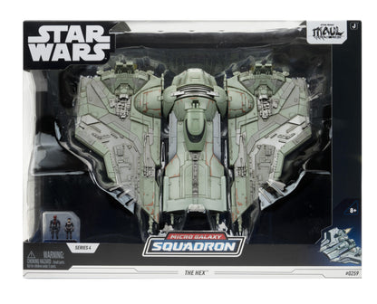 *PRE-ORDER Star Wars Micro Galaxy Squadron 9 Inch Dreadnought Class Vehicle - The Hex