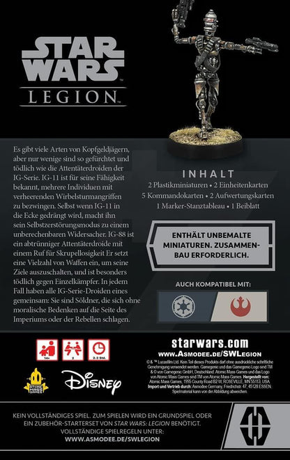 Star Wars: Legion - IG Series Assassin Droids Expansion Pack