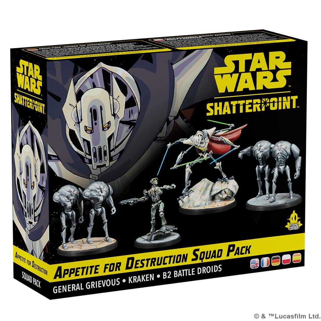 Star Wars Shatterpoint: Appetite for Destruction (General Grievous Squad Pack) Expansion Pack