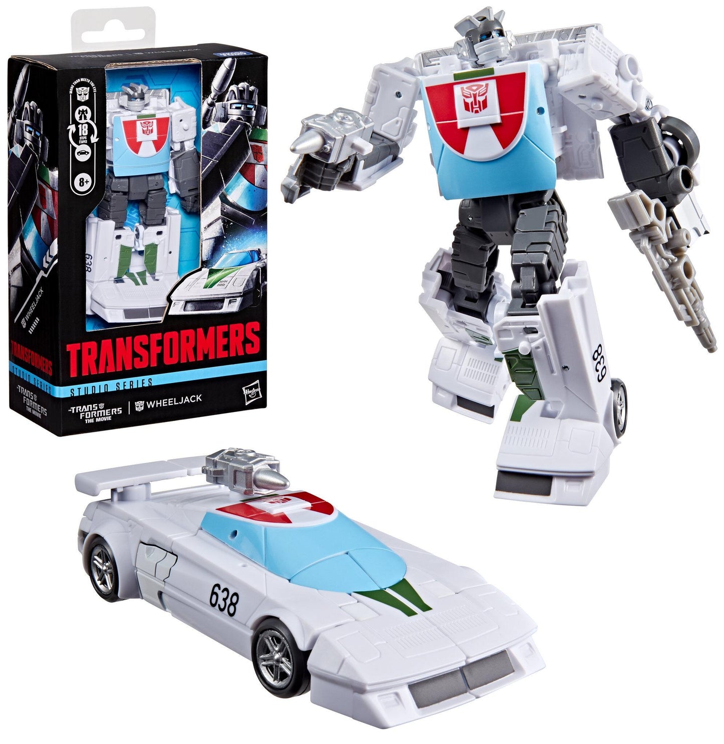 Transformers Studio Series 86 Deluxe Class Action Figure - Wheeljack