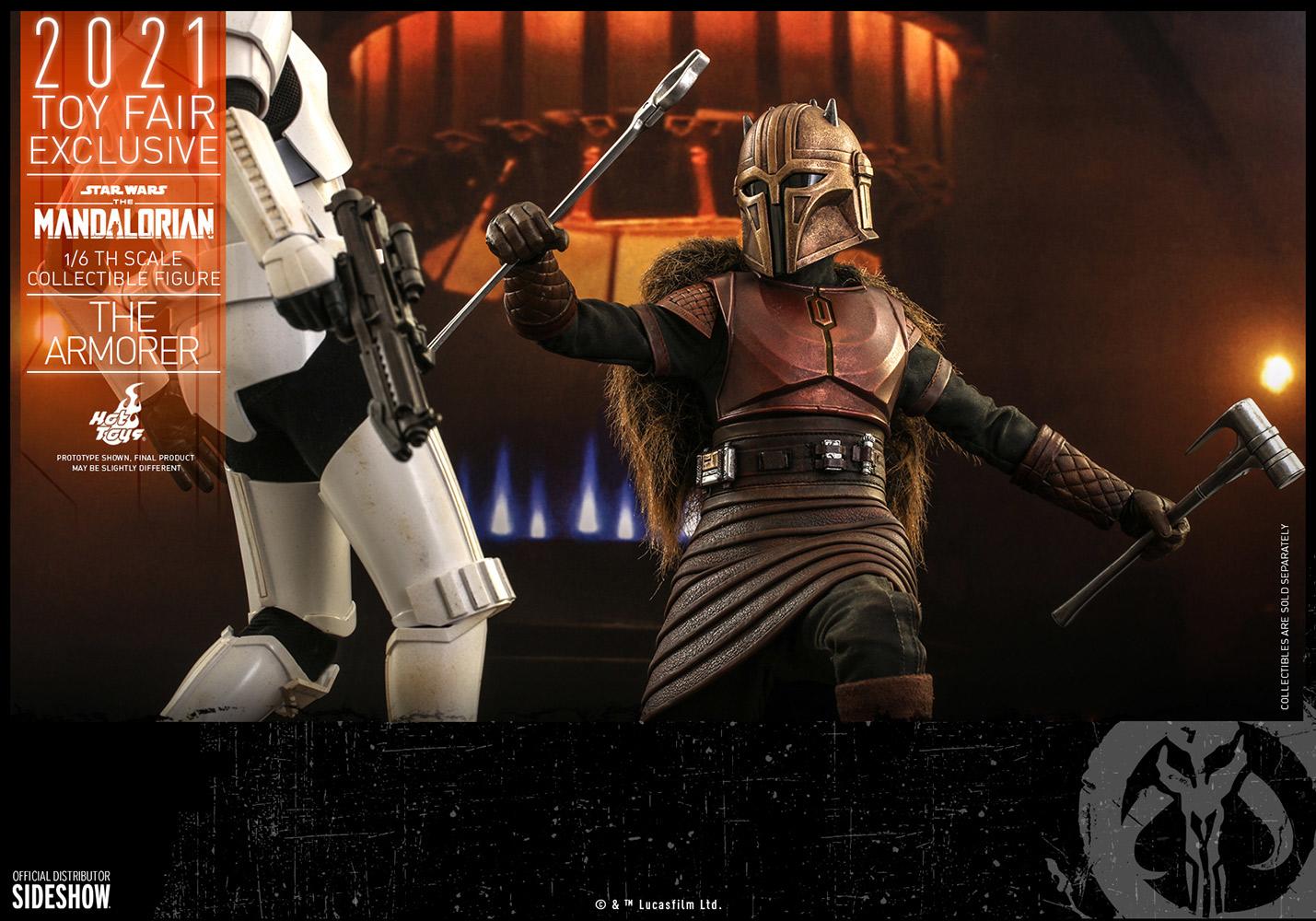 The Armorer - Star Wars: The Mandalorian Hot Toys Collectibles 1/6 Scale Action Figure