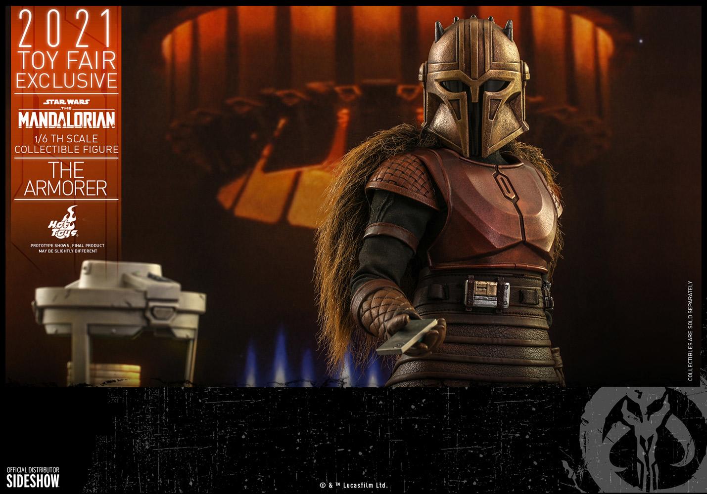 The Armorer - Star Wars: The Mandalorian Hot Toys Collectibles 1/6 Scale Action Figure